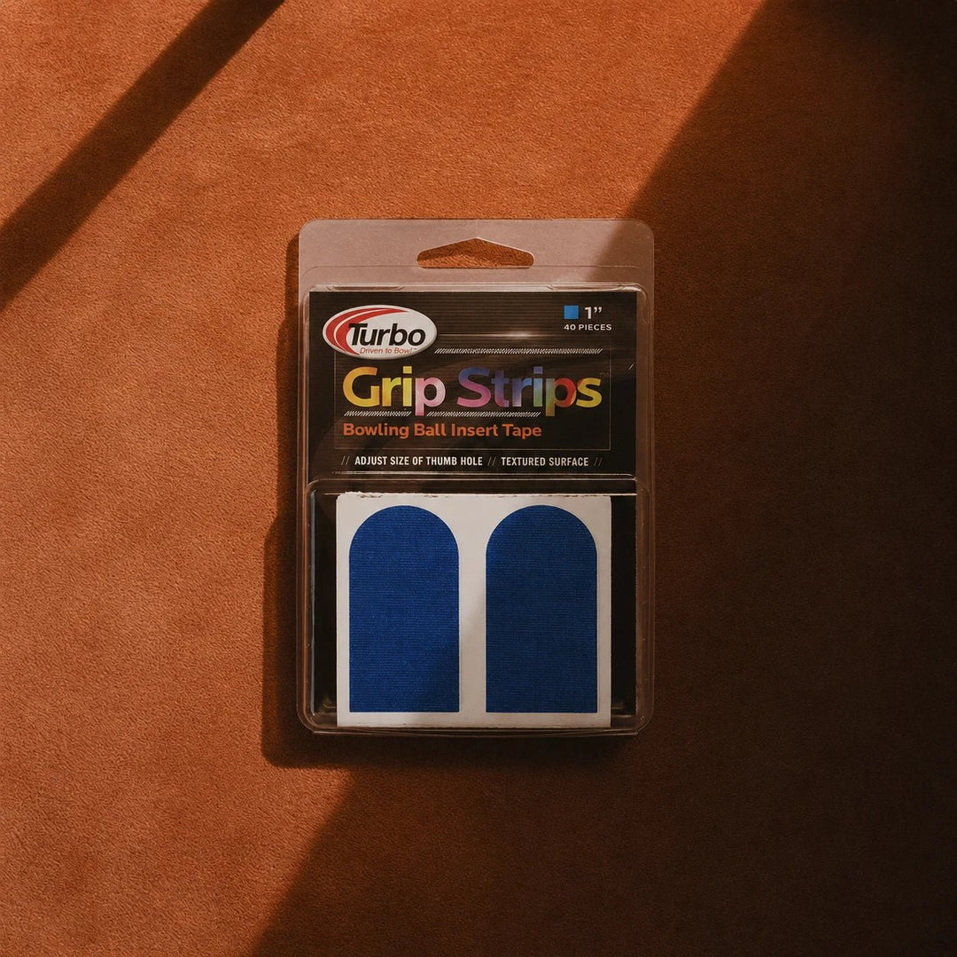 TURBO GRIP STRIPS INSERT TAPE - 1" (ROLL OF 500) - Bowling Stars