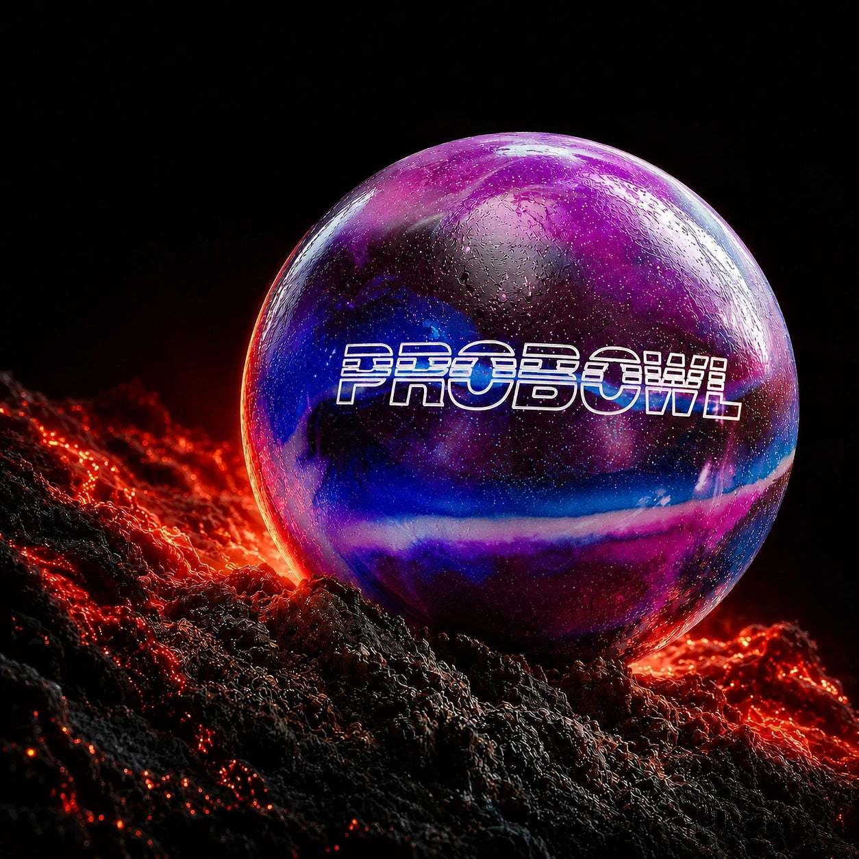 Boule PROBOWL - PURPLE/ROYAL/SILVER