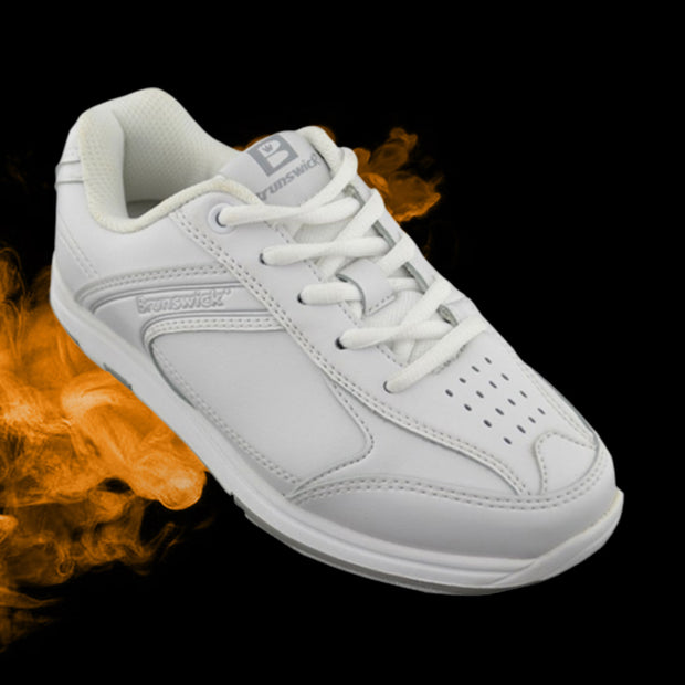 Broşür Beyaz çocuk bowling ayakkabısı
