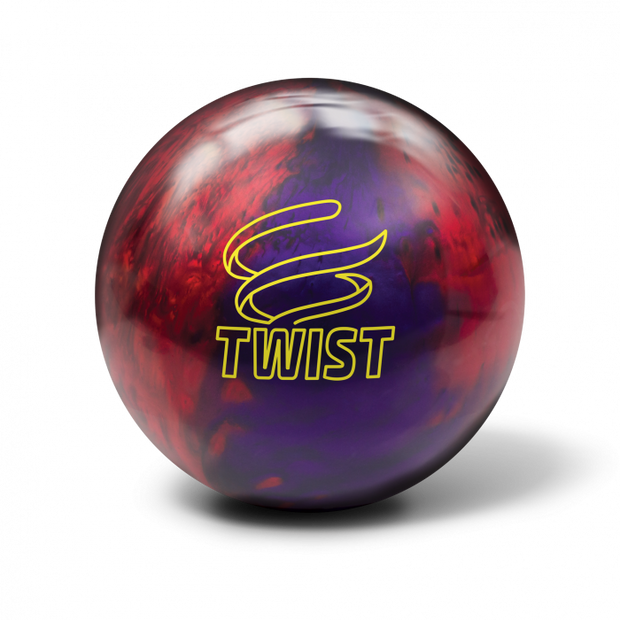 boule de bowling, BOULE TWIST ROUGE / VIOLET - Bowling Star's