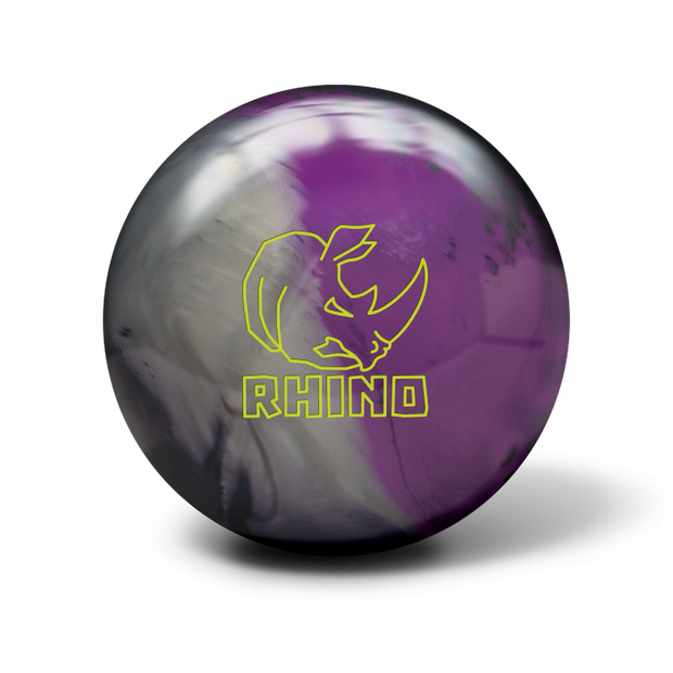 boule de bowling, BOULE Rhino Charbon / Argent / Violet - Bowling Star's