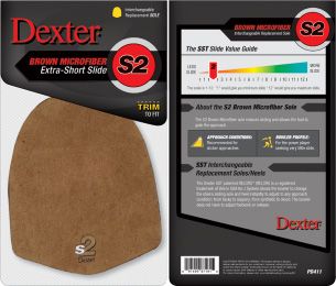 Dexter S2-Sohle aus braunem Leder – Größe XL