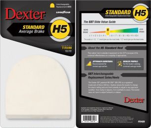 Dexter H5-Absatz (Standardgummi)
