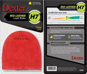 Obcas Dexter H7 (czerwona skóra)
